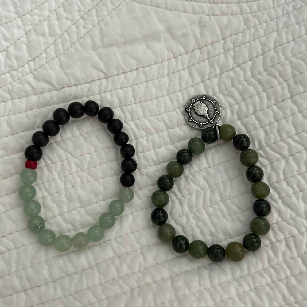Beautiful beaded bracelets